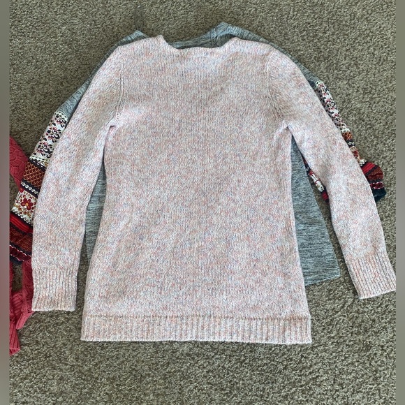 Lot Of 3 Medium Sweaters Loft Jodifl Soft Warm Long Sleeve Knit - Picture 9 of 10
